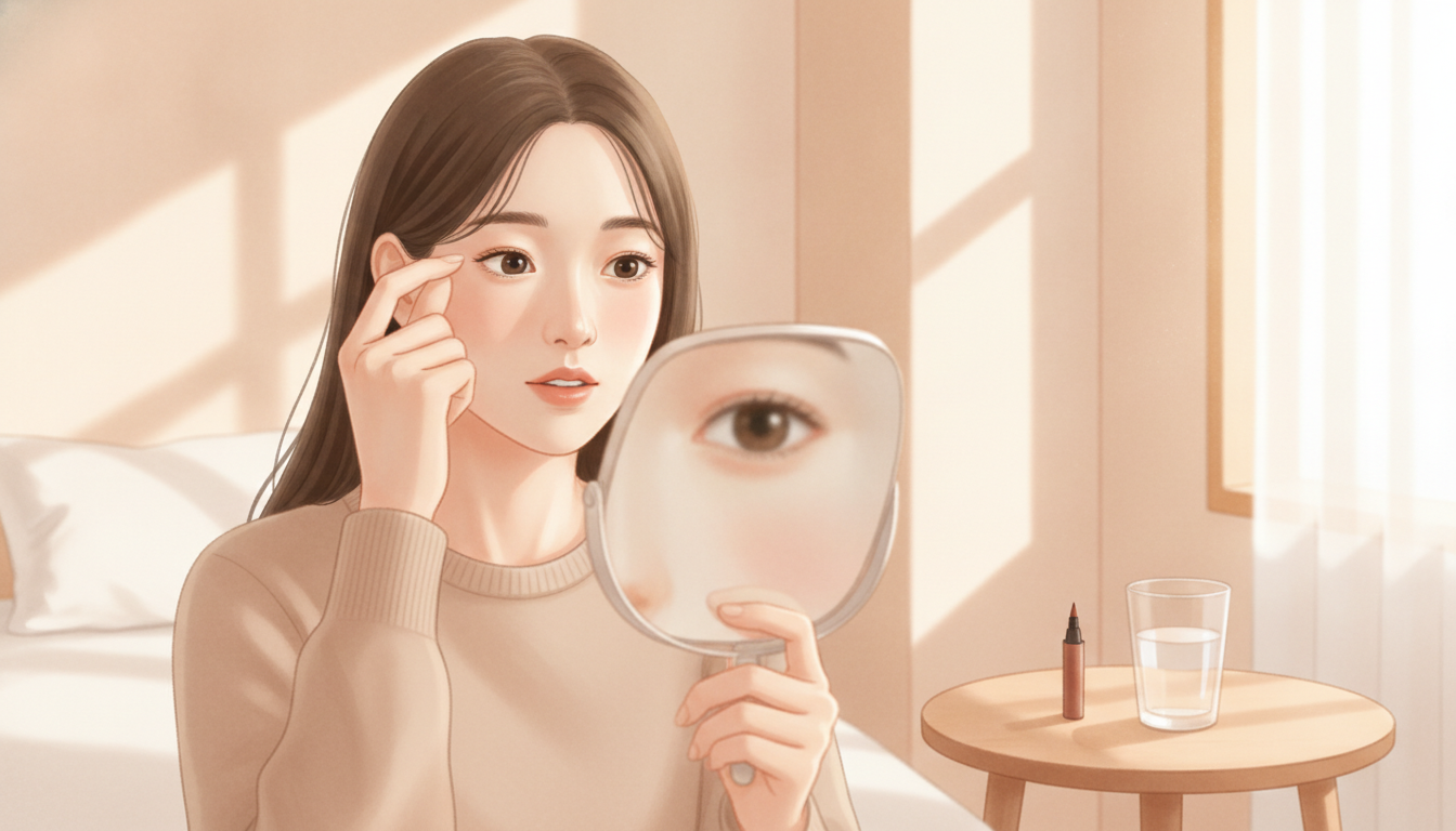 切開ラインを描く前に知っておきたい蒙古ひだのセルフチェック